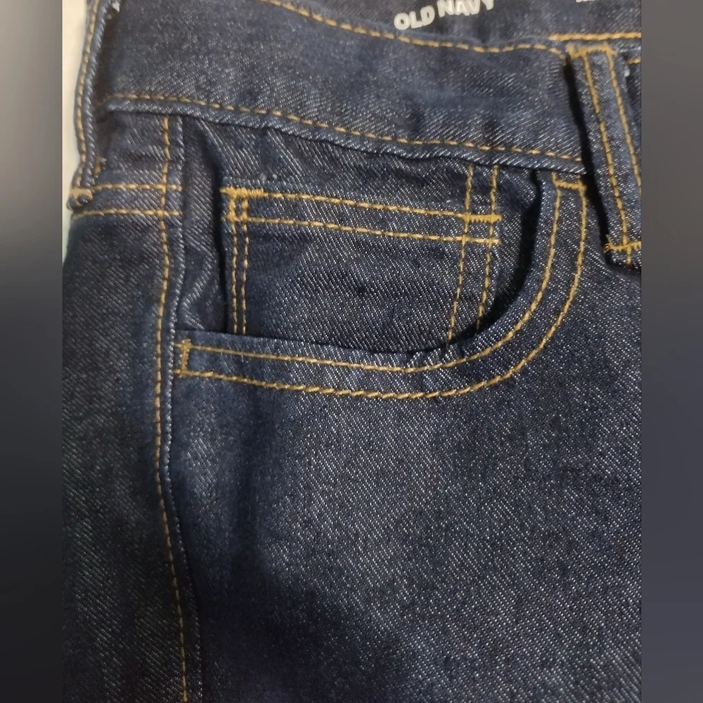 Old Navy Jeans Boys  Built Tough Size 12 Straight Dark Wash